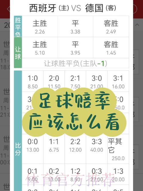 世界杯竞猜攻略:轻松学会赔率计算方法 世界杯竞猜攻略:轻松学会赔率计算方法